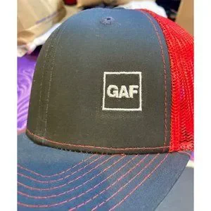 Gaf Hat Basecamp | Accessories | Gaf Trucker Hat New Black Red Basecamp | Poshmark